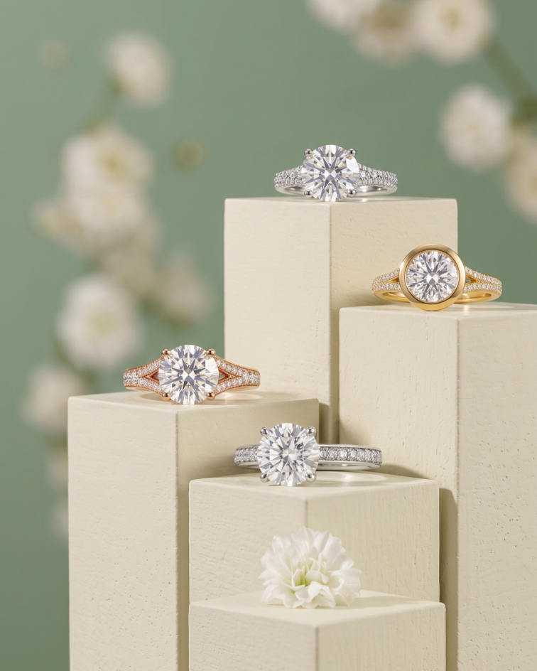 Choose Your Own Diamond Ring Settings | Certified Loose Diamonds
